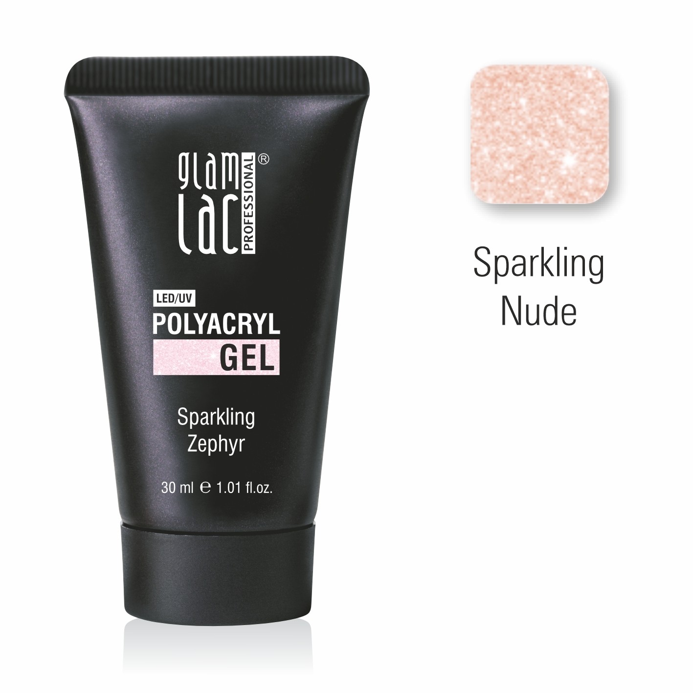 Polyacryl Gel Sparkling Nude Ml