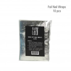 Foil  nail wraps 10 pcs