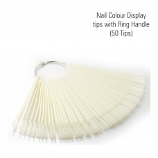 50pcs Nail Colour Display tips with Ring Handle 